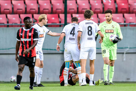 Goalkeeper Etrit Berisha  of Häcken
