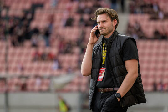Sports coordinator Max Bergstrand of Häcken