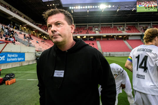 Coach Jens Gustafsson of Häcken