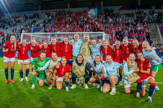 Bläddra bland fler bilder av UEFA Women's Euro 2025, day 9, Norway - Iceland