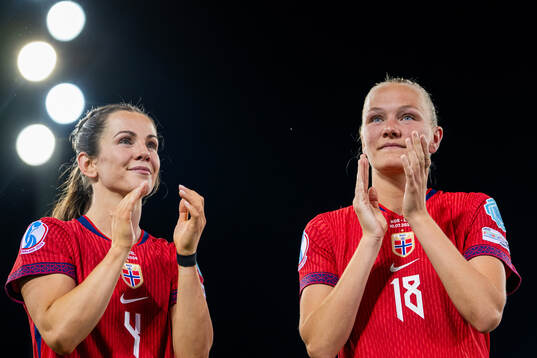 Tuva Hansen and Frida Maanum of Norway