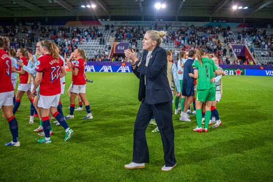 Gemma Grainger, head coach of Norway