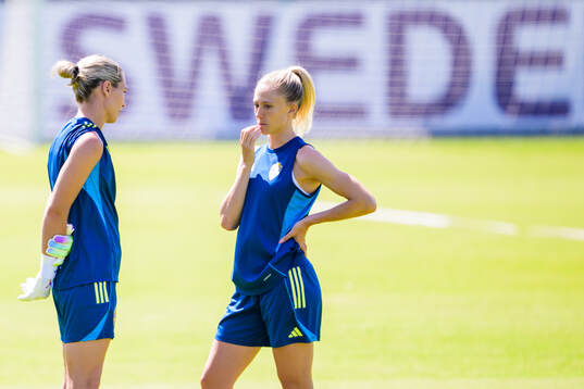Rebecka Blomqvist of the Swedish women's national football