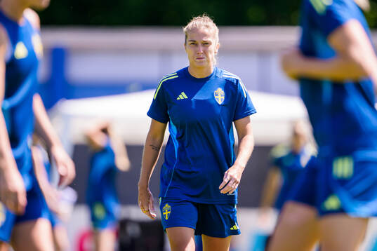 Filippa Angeldahl of the Swedish women's national football