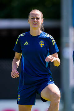 Amanda Ilestedt of the Swedish women's national football
