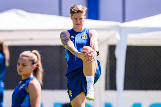 Lina Hurtig of the Swedish women's national football team