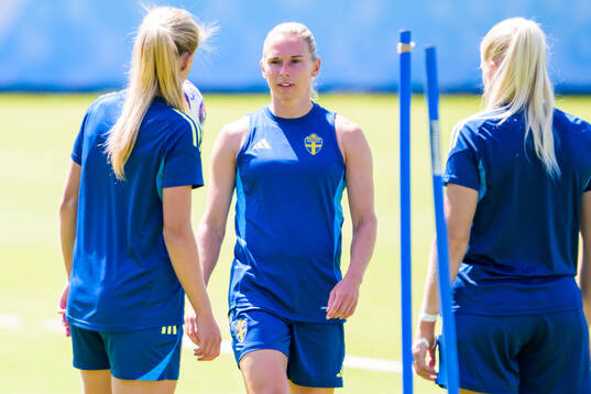 Jonna Andersson of the Swedish women's national football