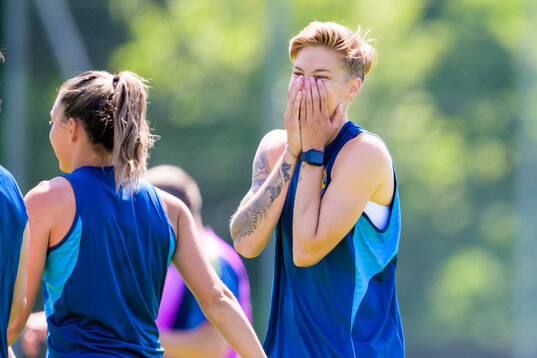 Lina Hurtig of the Swedish women's national football team