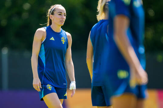 Kosovare Asllani of the Swedish women's national football