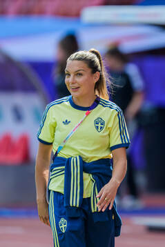 Johanna Rytting Kaneryd of the Swedish women's national