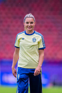 Johanna Rytting Kaneryd of the Swedish women's national