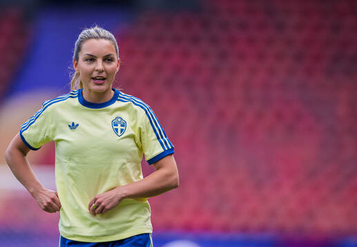 Johanna Rytting Kaneryd of the Swedish women's national