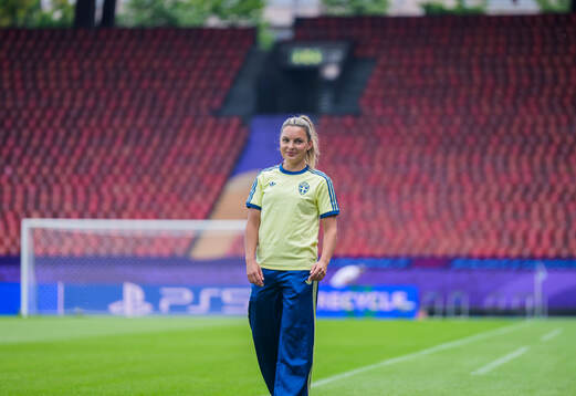 Johanna Rytting Kaneryd of the Swedish women's national