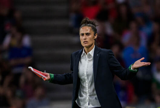 Head coach Montserrat Tomé of Spain