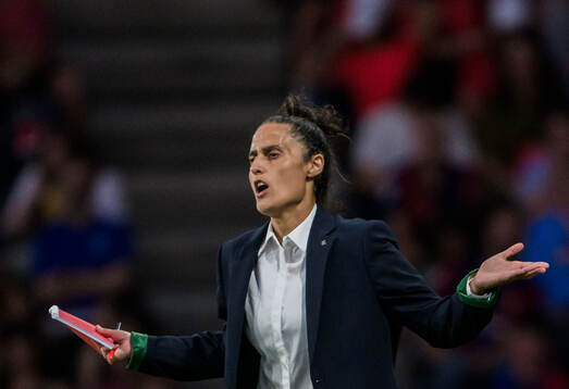Head coach Montserrat Tomé of Spain