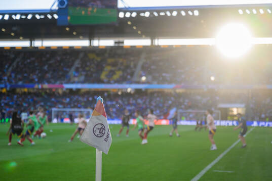 The corner flag