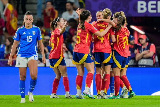 Annamaria Serturini of Italy looks dejected