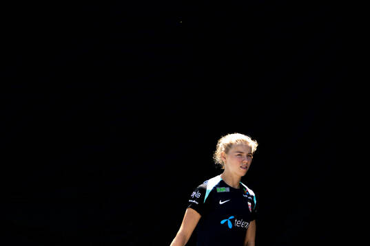 Justine Kielland of the Norwegian women's national football