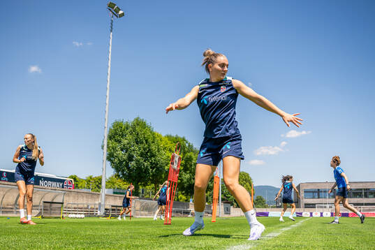 Vilde Bøe Risa of the Norwegian women's national football