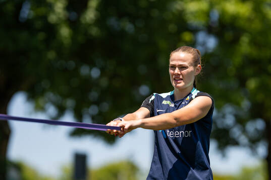 Marthine Østenstad of the Norwegian women's national