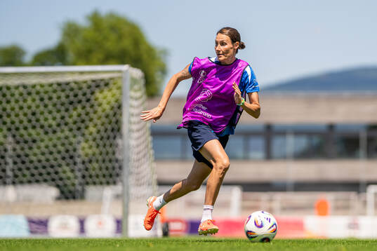 Assistant coach Ingvild Stensland of the Norwegian women's