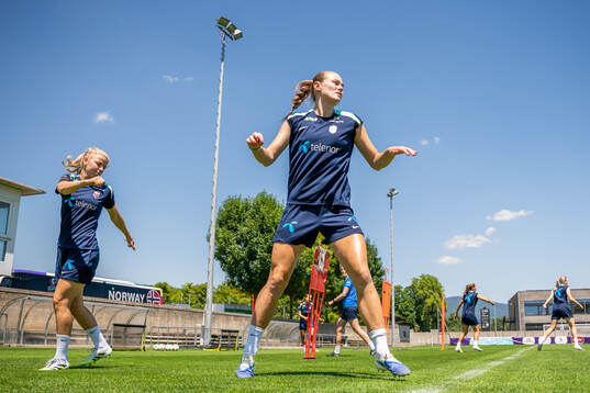 Marthine Østenstad of the Norwegian women's national