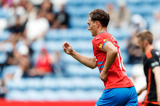 Helsingborgs Casper Ljung Hofvendahl jublar