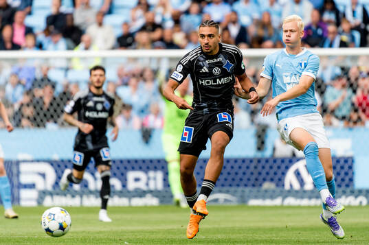IFK Norrköpings Moutaz Neffati och Malmö FFs Otto