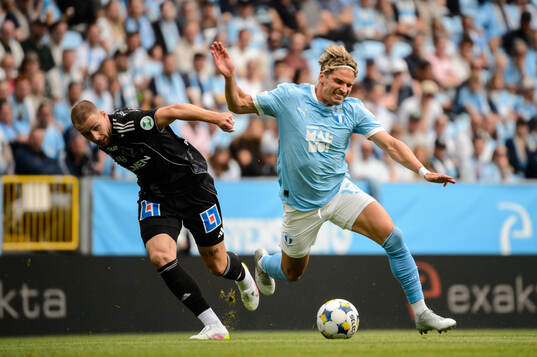 IFK Norrköpings Kevin Höög Jansson och Malmö FFs Jens