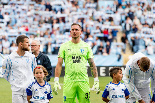 Malmö FFs målvakt Robin Olsen