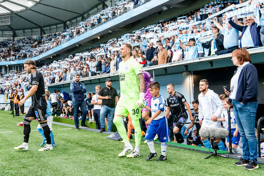 Malmö FFs målvakt Robin Olsen