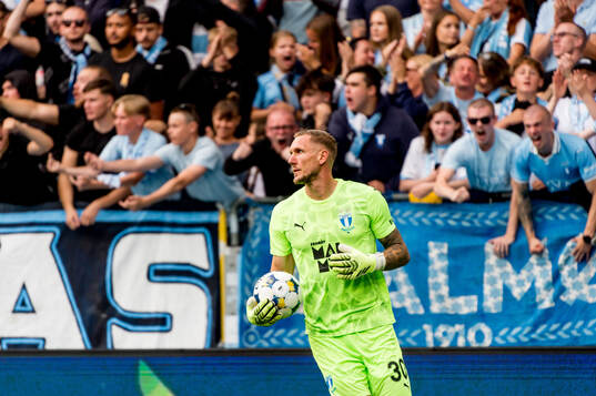 Malmö FFs målvakt Robin Olsen