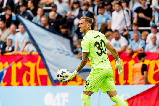 Malmö FFs målvakt Robin Olsen