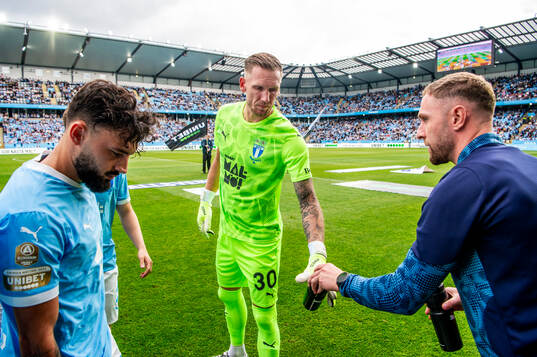 Malmö FFs målvakt Robin Olsen