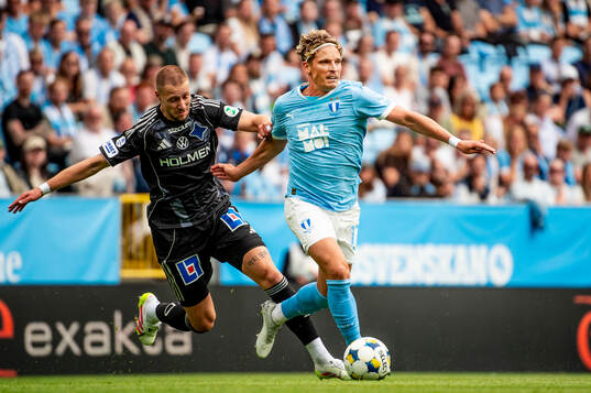 IFK Norrköpings Kevin Höög Jansson och Malmö FFs Jens