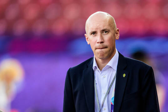 Simon Åström, President, of the Swedish Football