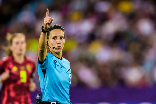 Referee Silvia Gasperotti