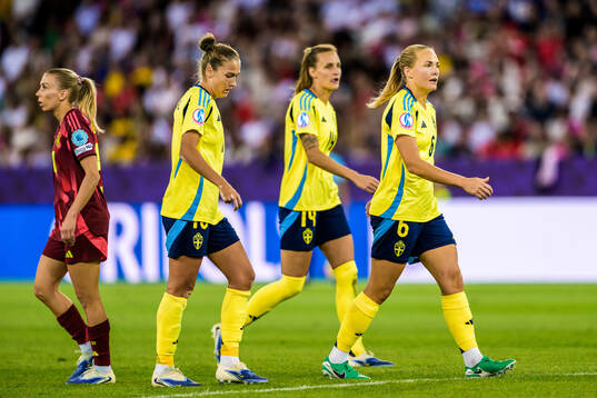 Filippa Angeldahl, Nathalie Björn and Magdalena Eriksson