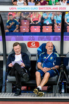Head coach Peter Gerhardsson and Assistant coach Magnus