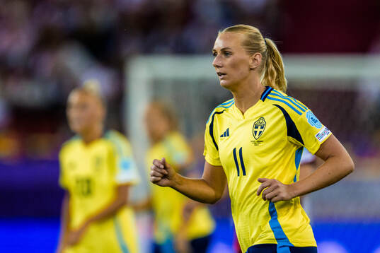 Stina Blackstenius of Sweden