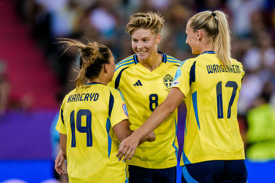Johanna Rytting Kaneryd, Lina Hurtig and Ellen Wangerheim