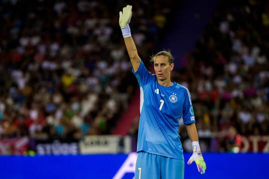 goalkeeper Ann-Katrin Berger of Germany