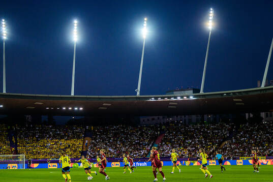 General view of the UEFA Women's Euro 2025 group stage