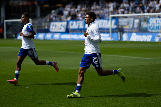 IFK Göteborgs Sebastian Clemmensen och Thomas Santos