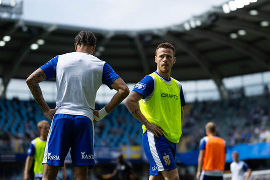 IFK Göteborgs Sebastian Clemmensen och Tobias Heintz