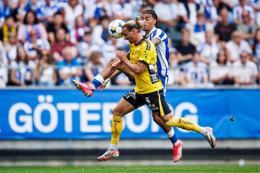 Elfsborgs Niklas Hult och IFK Göteborgs Sebastian