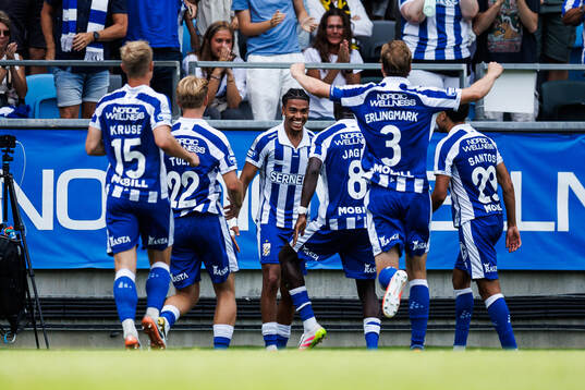 IFK Göteborgs Sebastian Clemmensen jublar