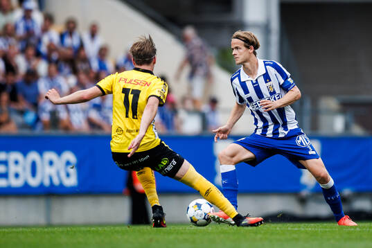 Elfsborgs Taylor Silverholt och IFK Göteborgs August