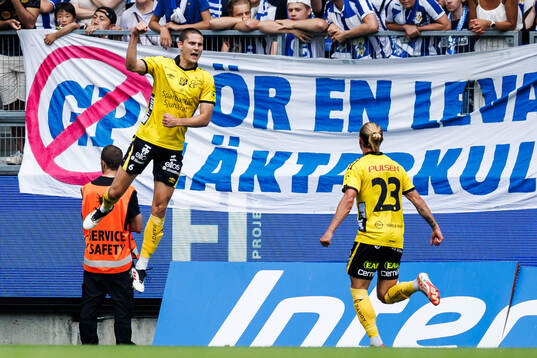 Elfsborgs Rasmus Wikström jublar