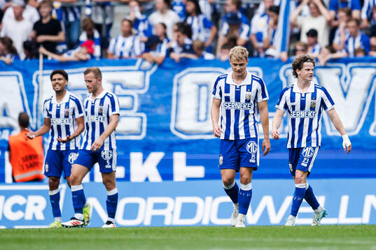 IFK Göteborgs spelare deppar